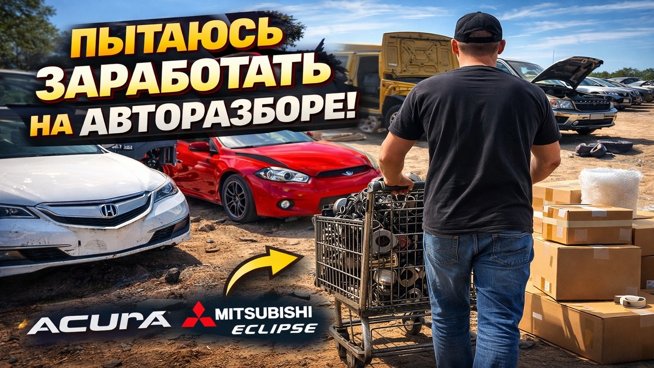 Авторазборка в США,нашёл Acura tlx,Mitsubishi eclipse,упаковка посылок  #14