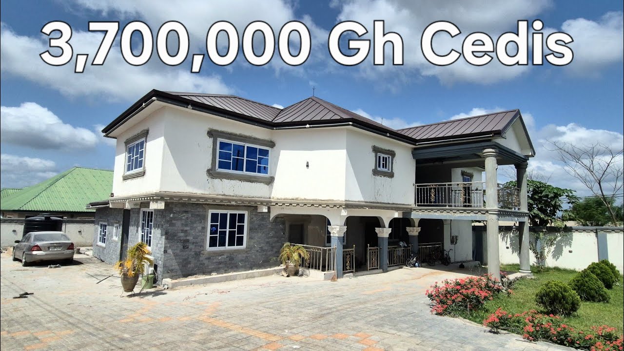 Стоимость строительства дома мечты в Гане 🇬🇭 Стоимость отделки гранитного камня || Дом на продажу...