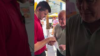 Invisible Dice trick Maverick Creole House. Canal Street. New Orleans. Billy Johnson. Southport. UK Information