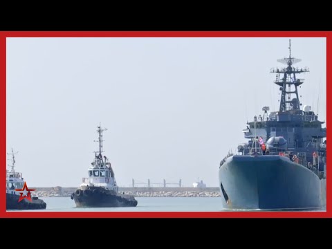 Отряд десантных кораблей Северного и Балтийского флотов прибыл в порт Тартус в Сирии