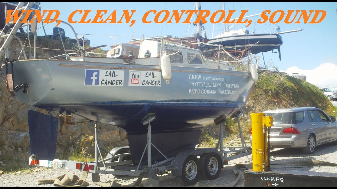 WIND, CLEAN, CONTROLL, SOUND. Sailing around Ireland. SAIL CANCER
