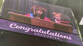Bountiful high school graduation at Weber State!!