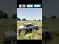 BeamNG Drive Extreme Speed Test Crashes at 300+ MPH! #beamngdrive #beamng #shorts #beamngcrashes