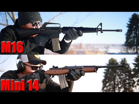 Ruger Mini 14 vs M16