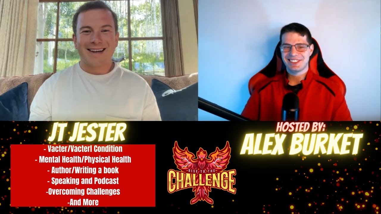 JT Jester talks: Medical Diagnosis, Writing a book, Overcoming Challenges, Speaker, and More