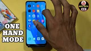 How To Enabale One Hand Mode in Oppo A16e | Oppo A16e One Hand Mode Setting |