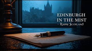 Edinburgh in the Mist 🌫️ Rainy Scotland Lofi Ambience / Focus Music
