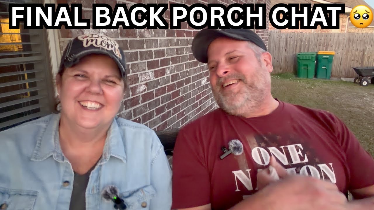 Weekend Vlog | Estate Sale Shop With Me + Our Final Back Porch Chat 🥺
