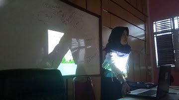 Practice micro teaching writing skill with topic "descriptive text"