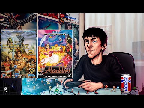 Видео: Сега Мега Гаунтлет #8: Aladdin, Golden Axe 3