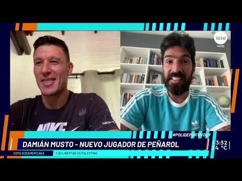 Damián Musto: "Ya tomé dimensión sobre el club al que llegué y no esquivo la responsabilidad"