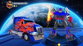 Robot Transformers Battle Earth: Truck Robot Transform || IOS Android Gameplay screenshot 5