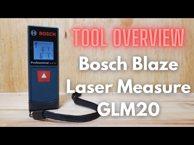 Bosch's GLM 20 Laser Distance Measuring Tool is Now $27! (12/13/19)