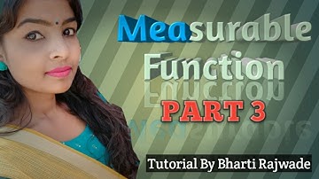 Measurable Function (Real Analysis) Part 3