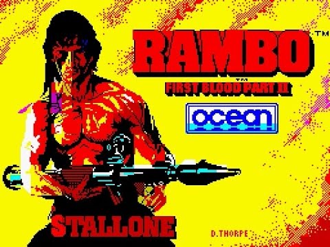 MSX　ランボー MSX版「ランボー」 - YouTube