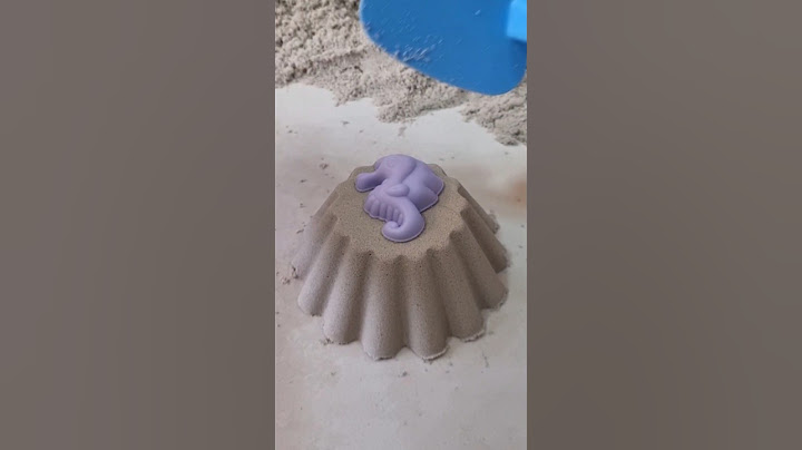 CAVALLUCCIO MARINO KINETIC SAND MOLTO RILASSANTE E SODDISFACENTE #shorts #kineticsand #satisfying...