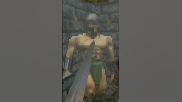 Daggerfall Combat In A Nutshell (TES II: Daggerfall MP)  #gaming #foryou #elderscrolls