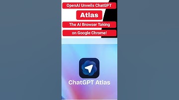 OpenAI Launches ChatGPT Atlas 🚀 The AI Browser That Could Beat Google Chrome!