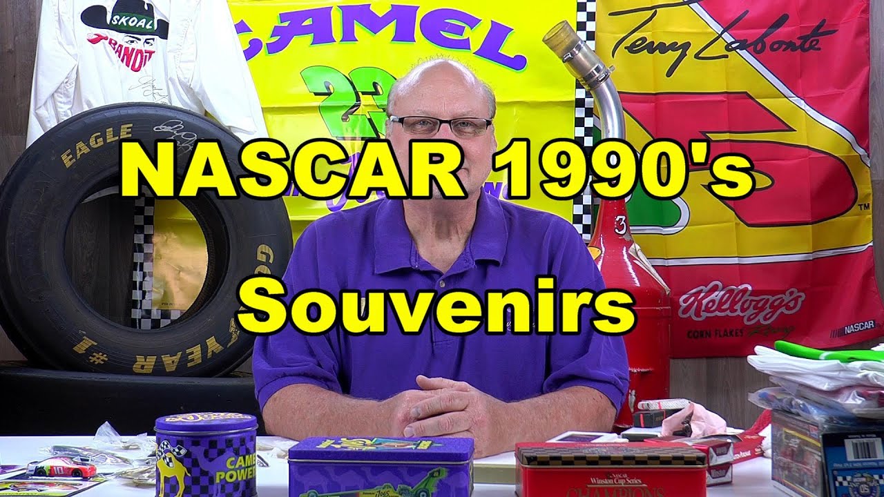 NASCAR Souvenirs from the 1990"s YouTube