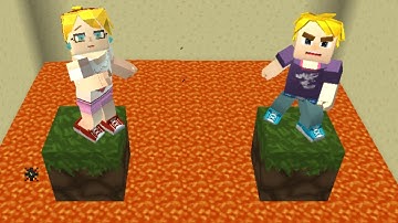 SAVING NOOB or CUTE GIRL? BedWars BlockmanGo