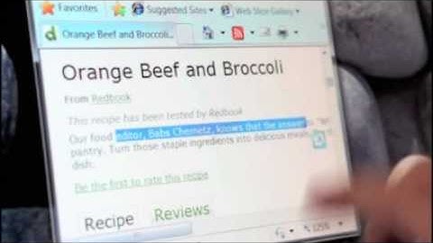 Windows 7 Touch Gestures