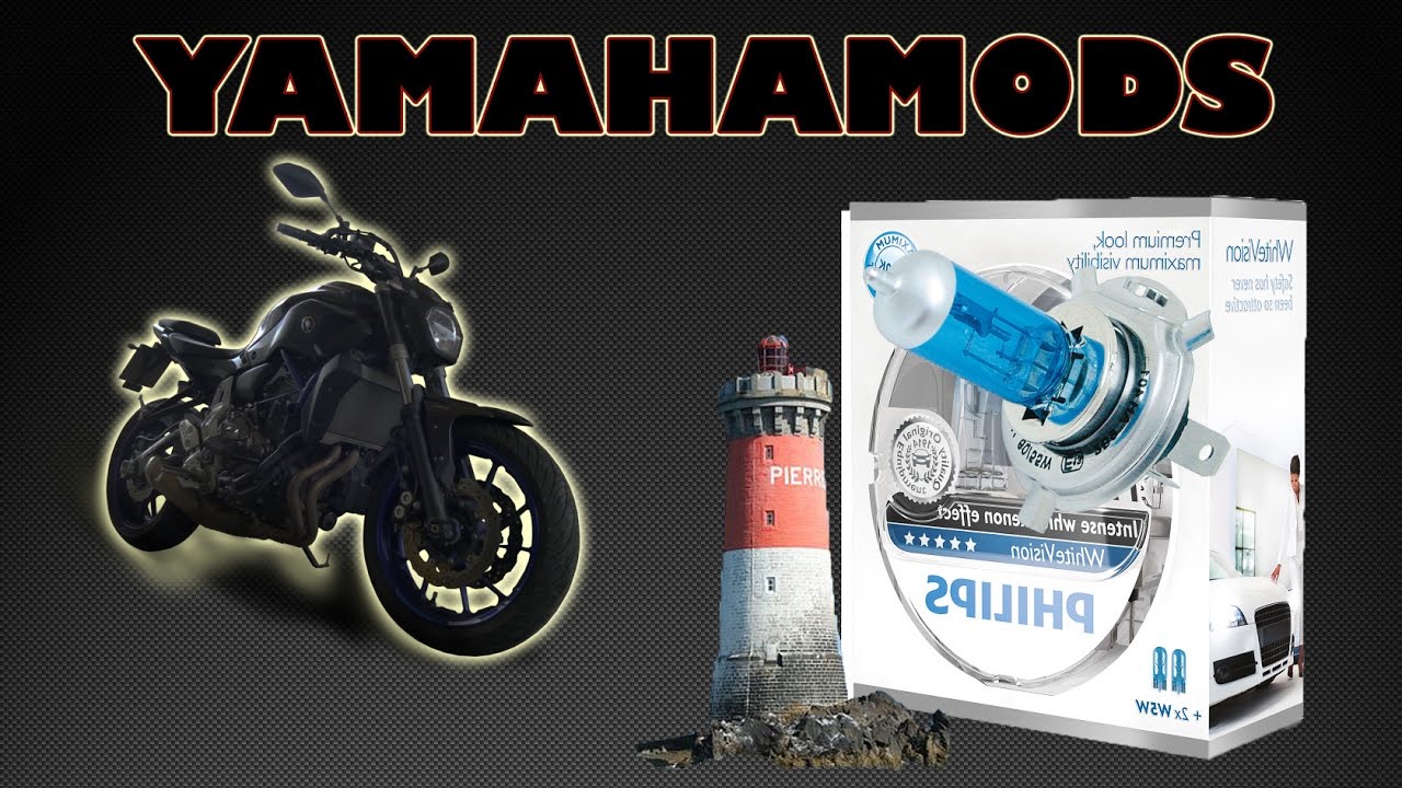 Yamahamods1 Comment changer ses ampoules sur Yamaha Mt07 YouTube