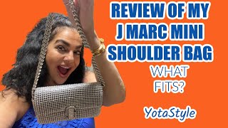 WHAT FITS IN MY J MARC SMALL SHOULDER BAG & FIRST IMPRESSIONS/ PLUS CHIT CHAT