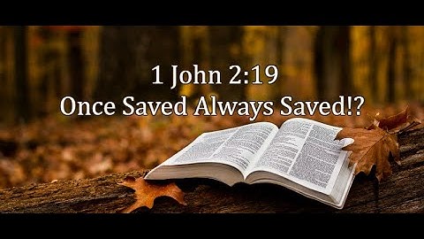 1 John 2:19 - Who Are "They" Referring To?  [They Went Out From Us, But They Were Not Of Us.]