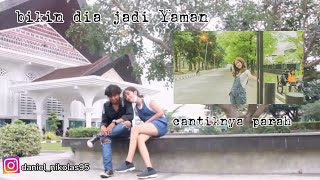 baperin cewek cantik di taman sampe jadi nyaman