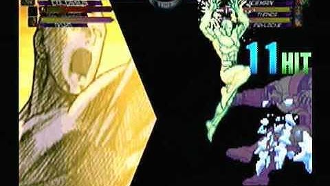 MvC2: Iceman Guard Break to Arctic Attack xx Space Gem 113 hit 100%+ Combo