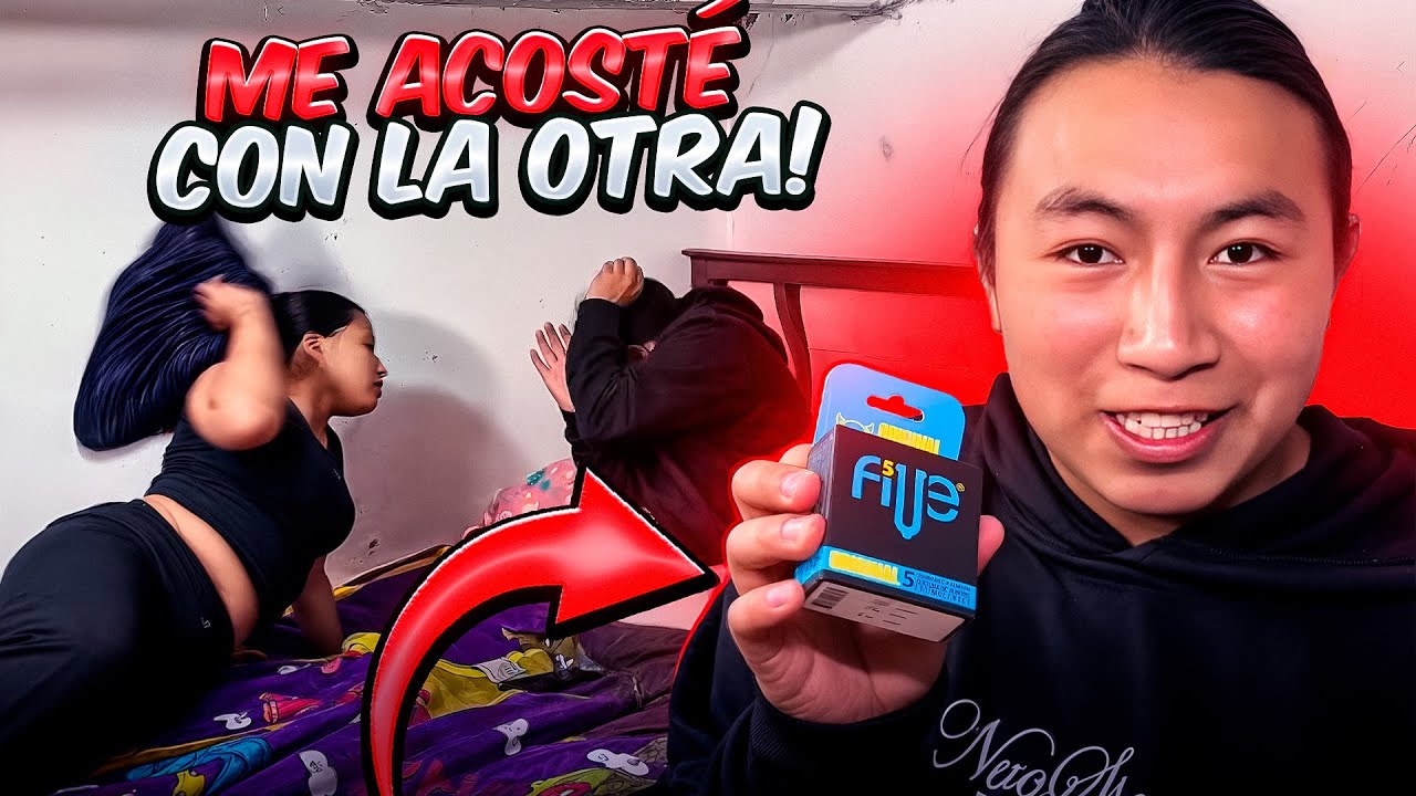 ME ACOSTÉ CON OTRA Y TERMINAMOS NUESTRA RELACIÓN  (Broma pesada a Aracelii)