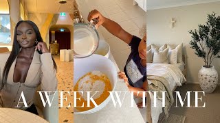 SPEND A WEEK WITH ME | date night, bedroom makeover, baking with the kids, clothing haul