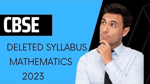Deleted Syllabus of Mathematics Class 10 (2022-2023) #cbse #cbse#class 10#mathematics#syllabus