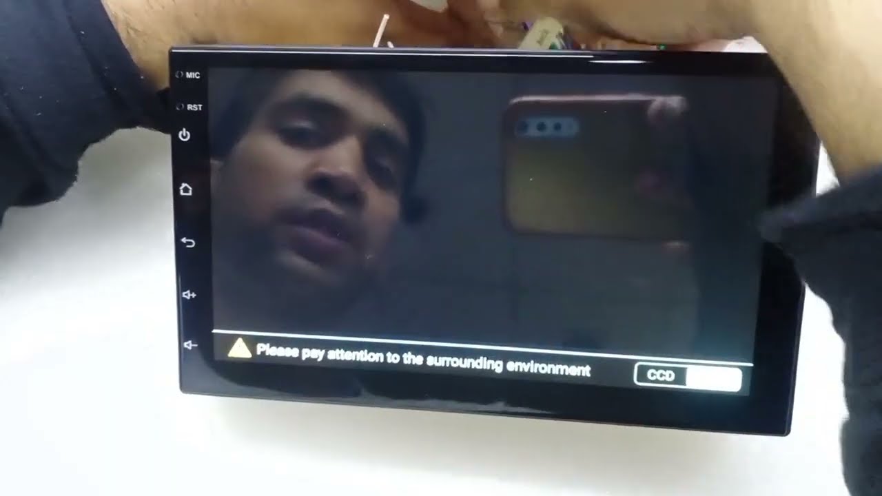 NTSC and AHD Reverse camera setting in TS7 Android car stereo by Raju