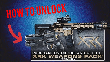 HOW TO UNLOCK THE XRK PACK! HOW TO UNLOCK AND USE BLUEPRINTS | Call of duty Modern Warfare