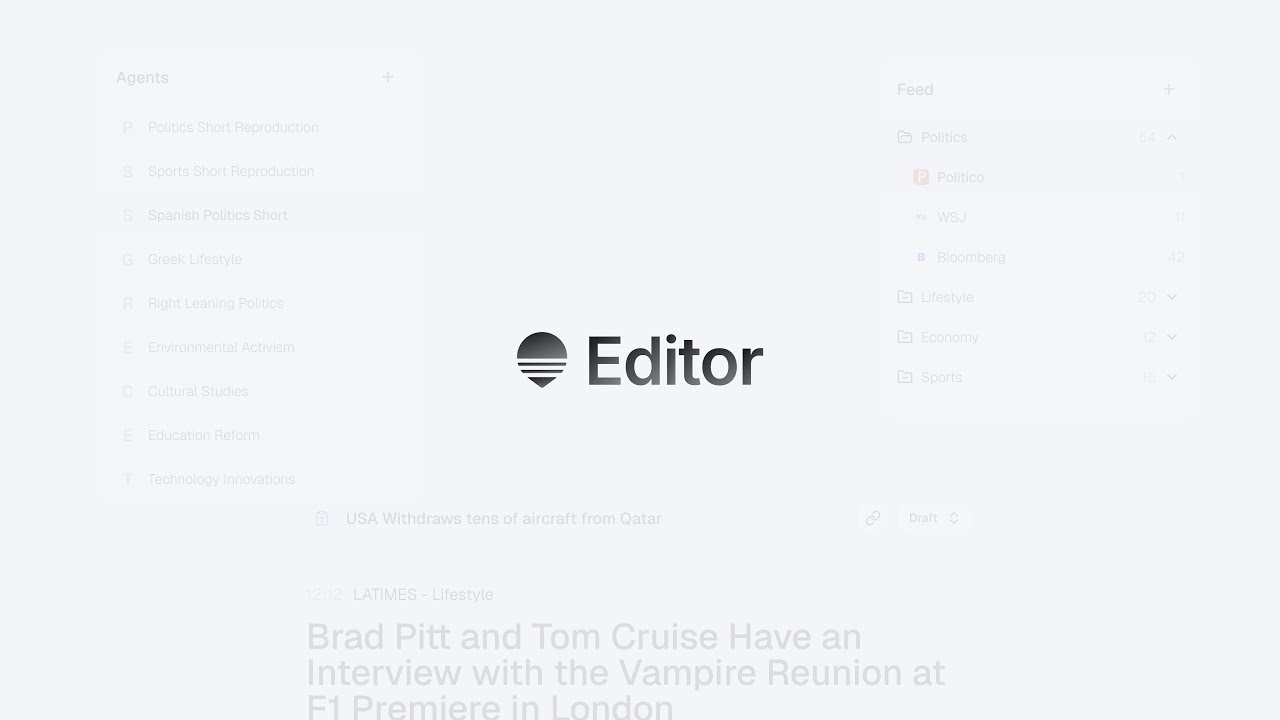 The First AI tool for Newsrooms