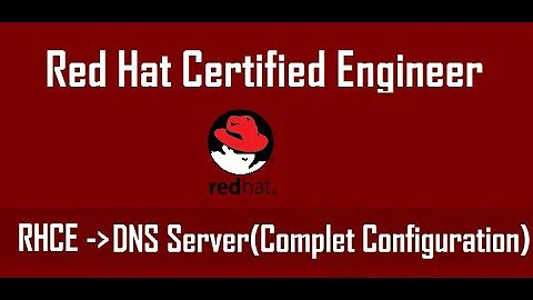 How to configure DNS Name Server in Centos7 , Redhat7 (Server and Client Configuration)