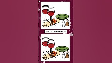 Find 3 Differences #62 #shortvideo #quiz #brainactivation
