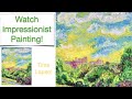 Post Impressionism | Whitby Abbey | Time Lapse
