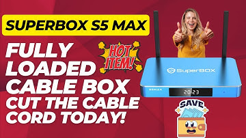 SuperBox S5 MAX Fully Loaded Android Cable Box - Unboxing And Overview