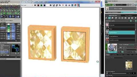 Inlay Rendering Matrix Vray