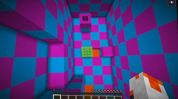 Non-Euclidean Parkour in Minecraft is Just Amazing