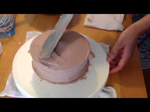 トップス風チョコケーキ クリームデコレーション Youtube