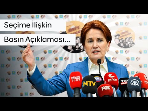 Seçime ilişkin basın açıklaması…