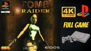Tomb Raider [PS1] 100% ALL SECRETS Gameplay Walkthrough FULL GAME [4K60ᶠᵖˢ UHD🔴]