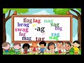 Word Family -ag | Family words -ag