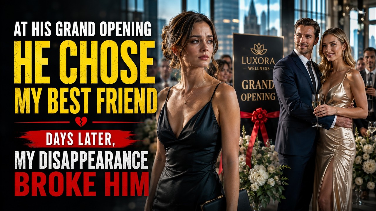 I stood in the jewelry salon holding a champagne glass while my husband helped another woman pick out necklaces. Then his assistant burst in, white as a sheet, and said my name was on the...