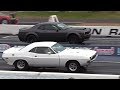 Dodge demon vs old school muscle cars  drag racing