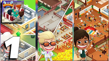 Idle Restaurant Tycoon - Build a restaurant empire - Gameplay Part 1 (Android,iOS)