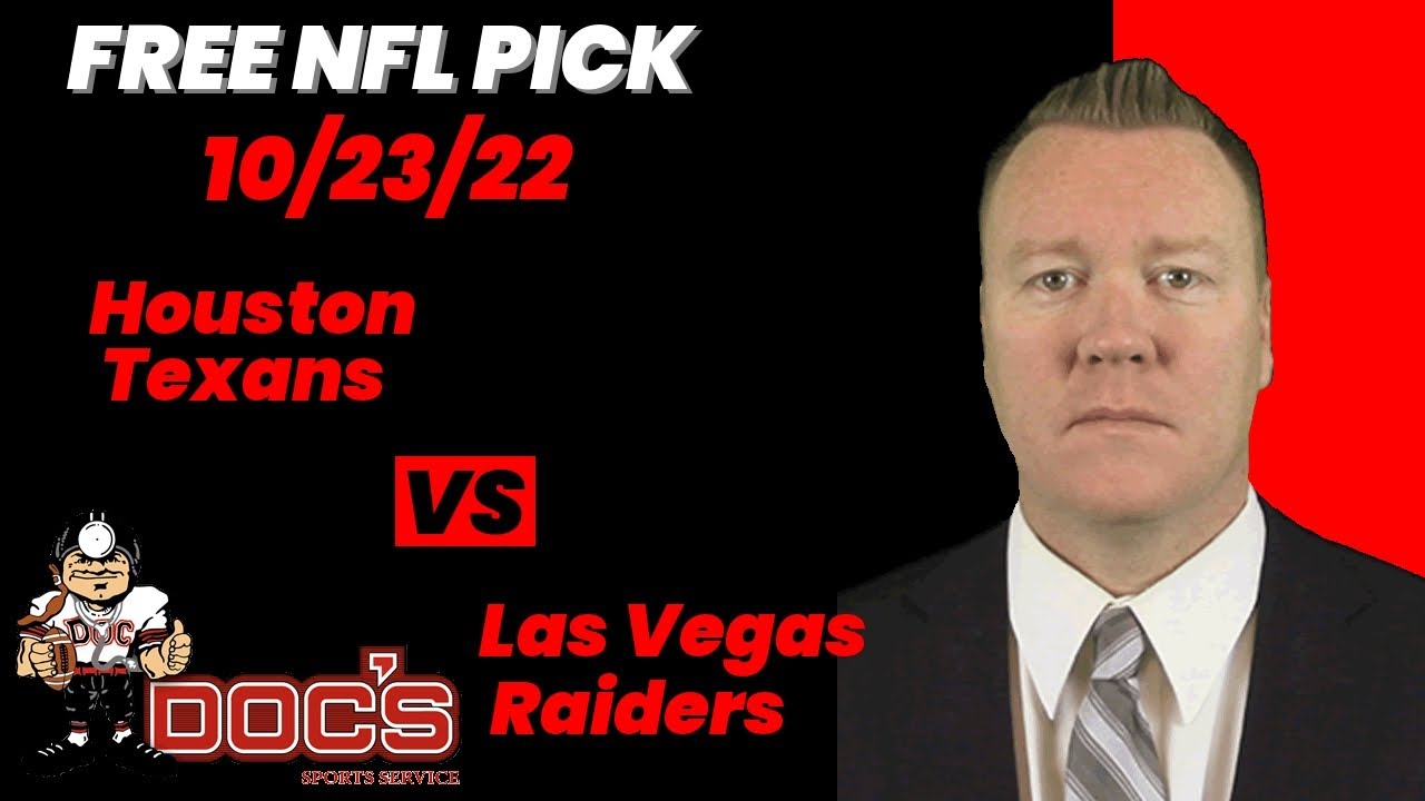 Houston Texans at Las Vegas Raiders odds, picks and predictions